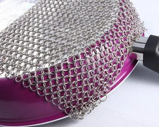 Stainless steel ring chain link mesh
