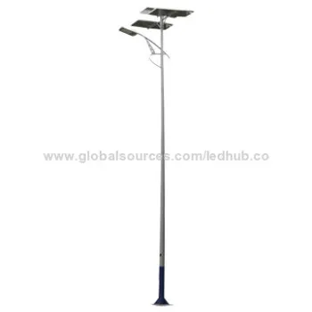 High Power LED Solar Street Light with 96W Monocrystalline solar panelNew