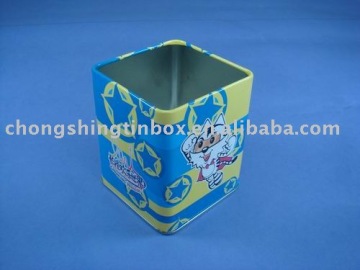 Tin Pencil holder