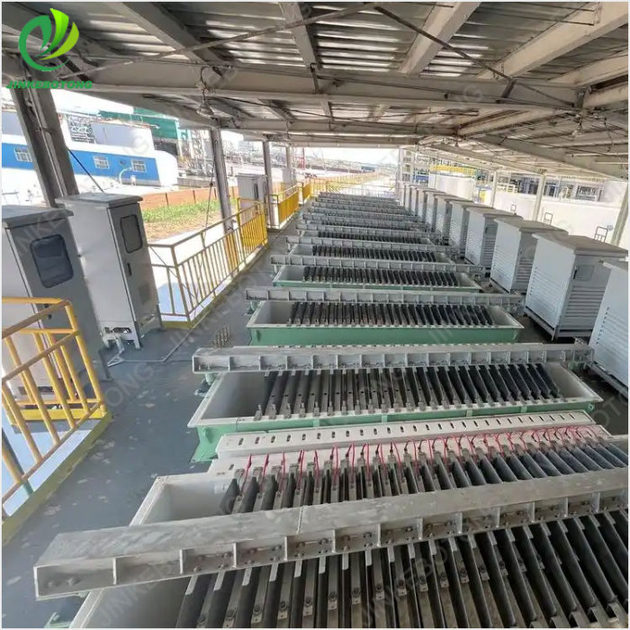 Integrated electrochemical oxidation principle