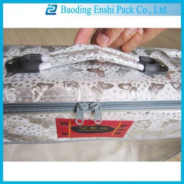 Custom made bags in china hot new products for 2015 cheap luxury pvc bag with zipper