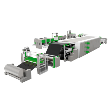 Tongda Nonwoven Thermo Bonding Wadding Production Line with Thermal-bonding Oven