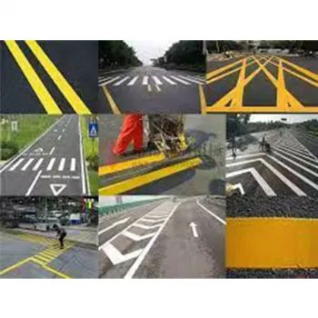 Wholesale Supplier of High-Quality White Cold-Mix Road Traffic Paint for Construction