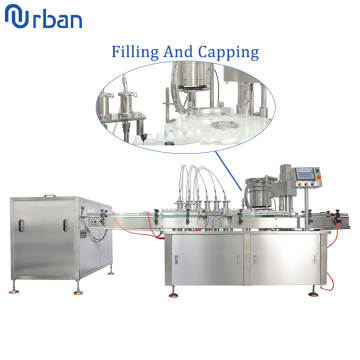 30ml-120ml Spray Bottle Filling, Capping & Labeling Machine