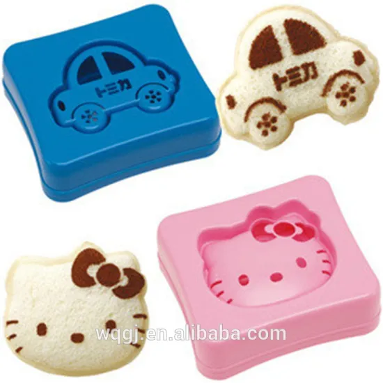 Creative Food Grade Car Sandwich Mold Bread Cutter Fancy Design DIY CooKies Mold