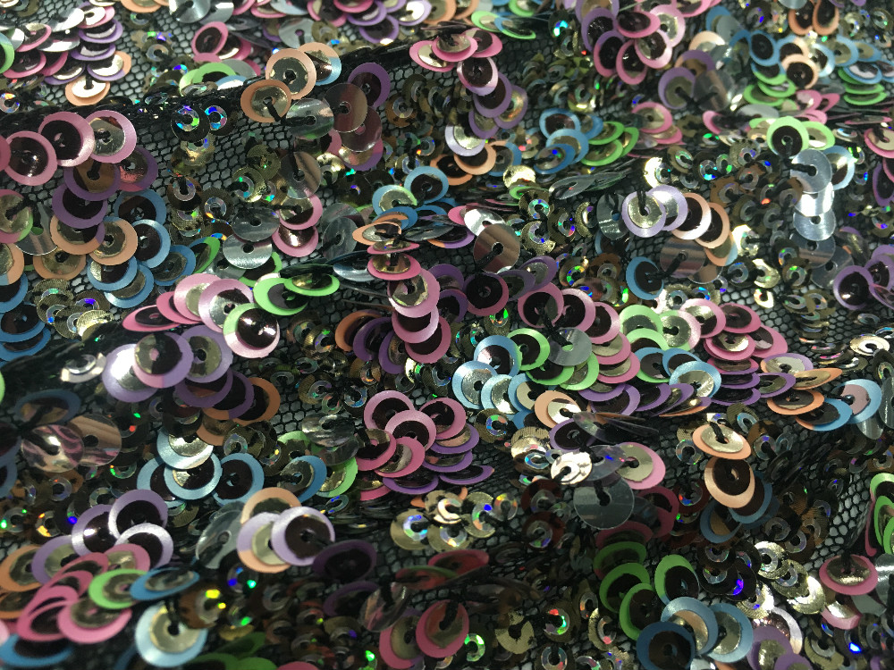 Sequin Embroidery Fabric
