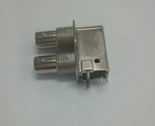 Couple BNC connector with zinc alloy shell