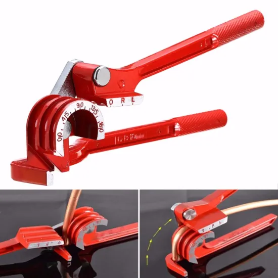 Brake Line Tubing 6mm/8mm/10mm Forming Bending Bender Tool Pliers 3 In 1 Heavy Duty Tube Aluminum Alloy Tubing Bender