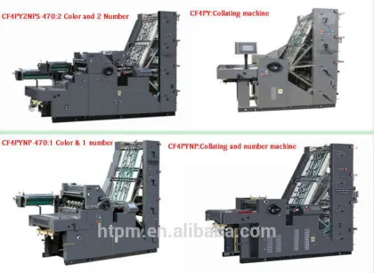 NCR paper offset press machine