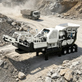 Chantiers de construction de concasseurs à mâchoires diesel mobiles à roues