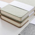 High Quality Linen Diary A5 Custom Hardcover Notebook