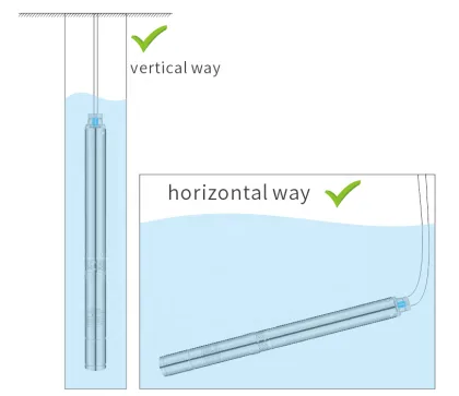 5SP15 Series Stainless Steel Submersible Borehole Pump - 15m³/h Flow Rate for Deep Well Salt Water