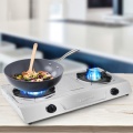 Table Top Gas Stove With Double Burners