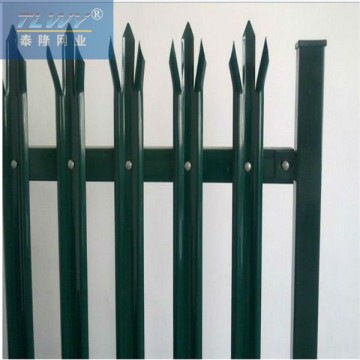 Galvanized Palisade fence