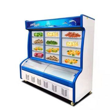 Open Air Display Chiller for Bakery and Supermarket