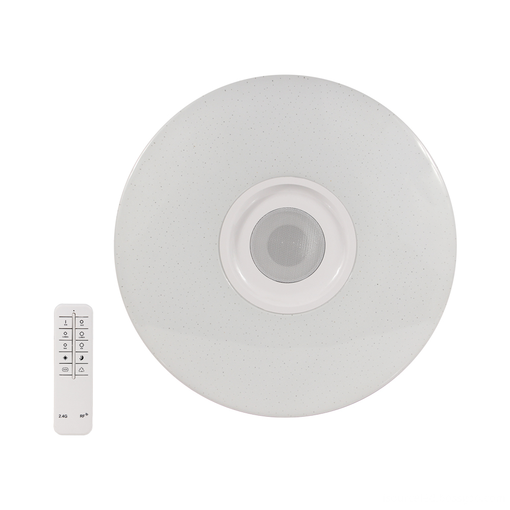 led ceiling lights warm white with bluetooth speaker