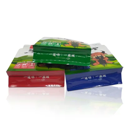 High Quality Food Packaging Bag For Beef Jerky Fish Chicken Pork Snacks Food With Zip Lock Flat Bottom Pouch