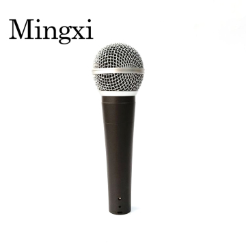 Mikrofon vokal genggam dinamis berkabel dinamis tradisional klasik untuk karaoke untuk karaoke