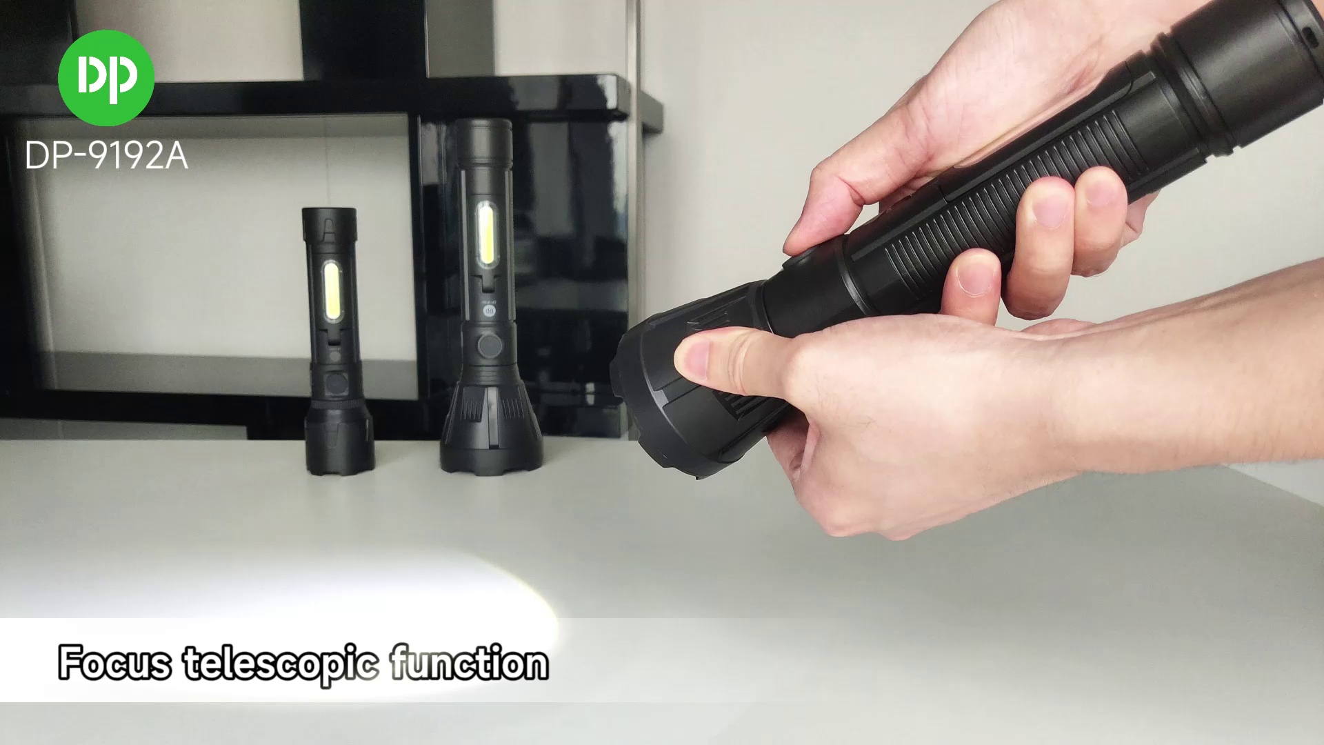 LED Super Bright Solar Charging Rechargeable Tactical Flashlight Torch