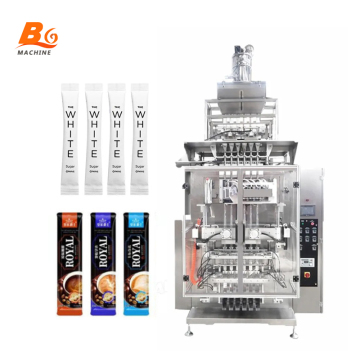 BG Automatic Multi-lines Coffee Sachet Sugar Stick Pouch Packing Machine