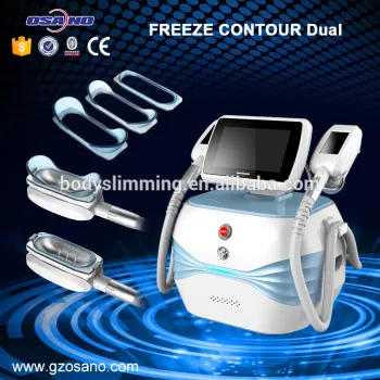 Osano new portable 2 cryo handles cryo slim body machine, cryolipolyse minceur machine