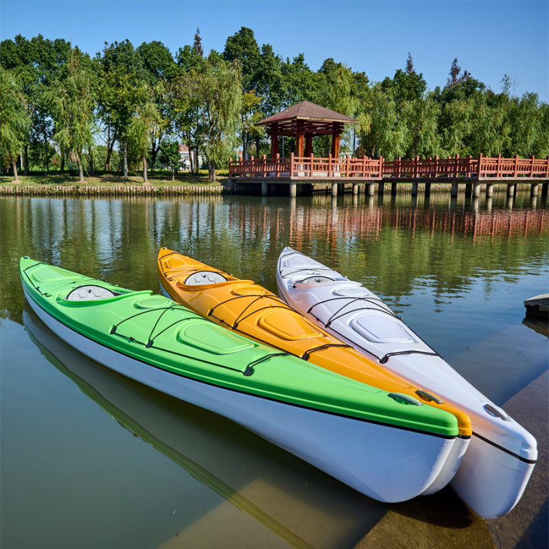 Ridgeside 14.2 ST Canoes And Kayaks - Wholesale ABS Sit-In Single Sea Touring Canoe/Kayak