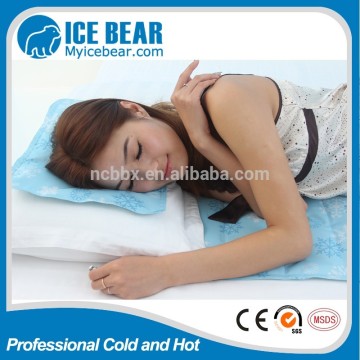 summer cooling sleeping Mat Pillow Pad in color box package