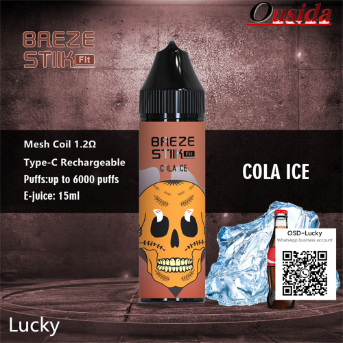 Breze stiik FIT Disposable 6000 Puffs 1000mAh