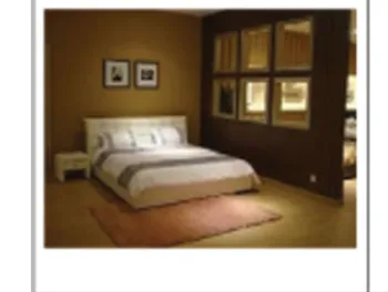 Leather bed