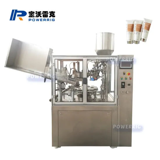 Automatic Cosmetic Paste Filling and Sealing Machine for Tubes