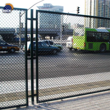 valla de enlace de cadena galvanizada