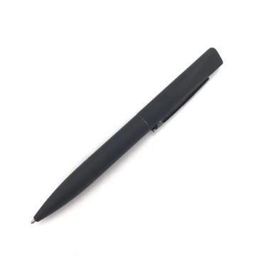 Custom Logo Wholesale Black Ballpen with 1.0 Point Tip - Perfect Office and School Promotional Gift