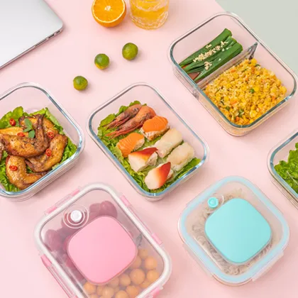 Airtight Large Kitchen Sealer Glass Vacuum Storage Container