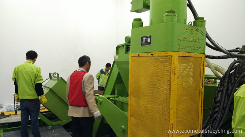 Aluminum Borings Filings Chippings Briquette Machine