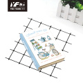 Custom garden style hardcover notebook with cloth spine paper diary