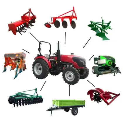 Taifeng Diesel Walking Tractor - 20hp 4x4 Farming Machine