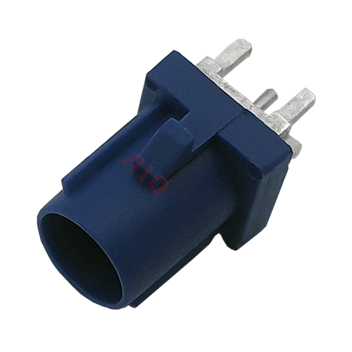 Straight Right Angle Male PCB Mount FAKRA Connector