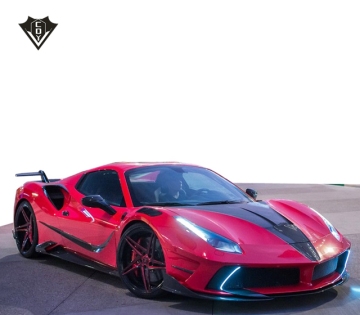 488 Body Kit: FRP und CF für 488 GBT- und Spinnenmodelle