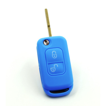 Smart silicone car key protective cover for Benz