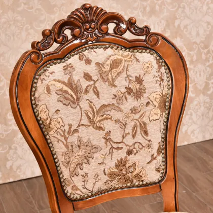 Home general classic carved royal dining chairs dining room furniture sets