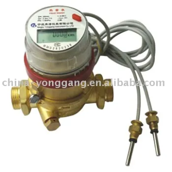 Detachable multi jet heat meter with M-BUS or RS-485