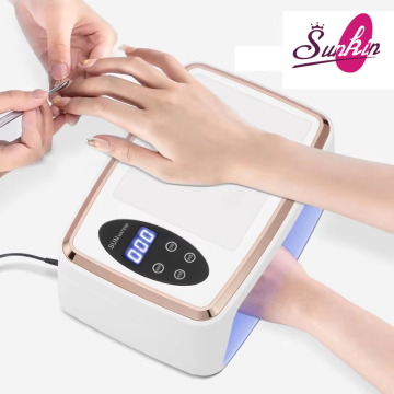 Pilt à ongles de mains doubles de qualité professionnelle: séchoir LED UV 380W pour le vernis en gel et les ongles artificiels