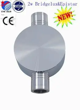 High Power LED Wall Lamps 2x1W long lifespan