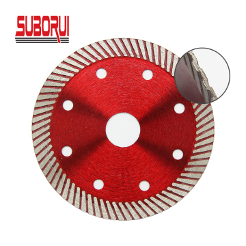 Customized Turbo Diamond Saw Blade for Concrete and Granite - 10 Inch, 96 Teeth, ISO Certified