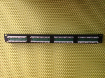 The Cheapest UTP 24 Port Cat 5e Patch Panel