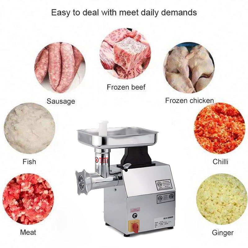 550W 12# Stainless Steel Industrial Sausage Meat Grinder: A Professional Meat Grinding Machine