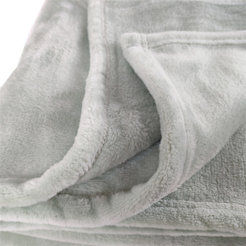 Reversible Microplush Custom Flannel Fleece Throw Blankets
