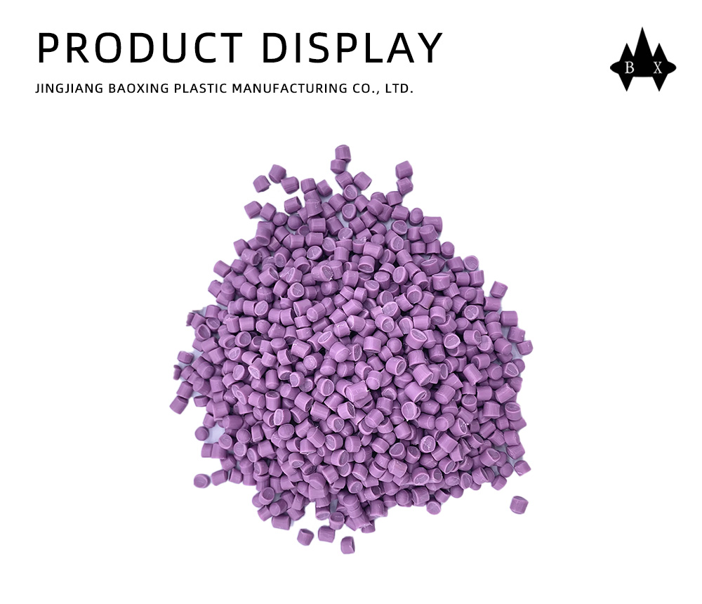 IMG_5564 Purple PVC Plastic Granules for Cable Insulation X