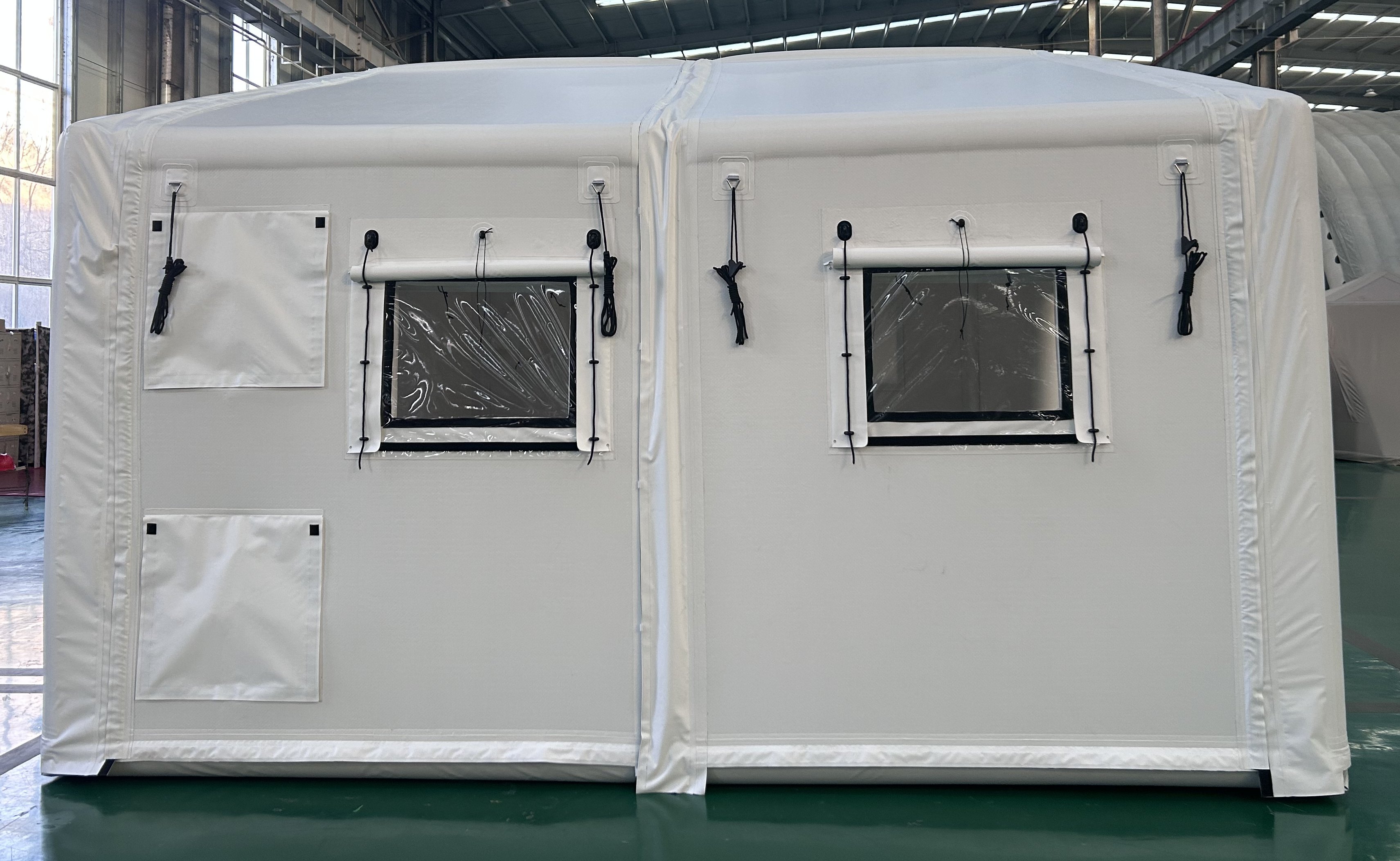 DST inflatable tent windows