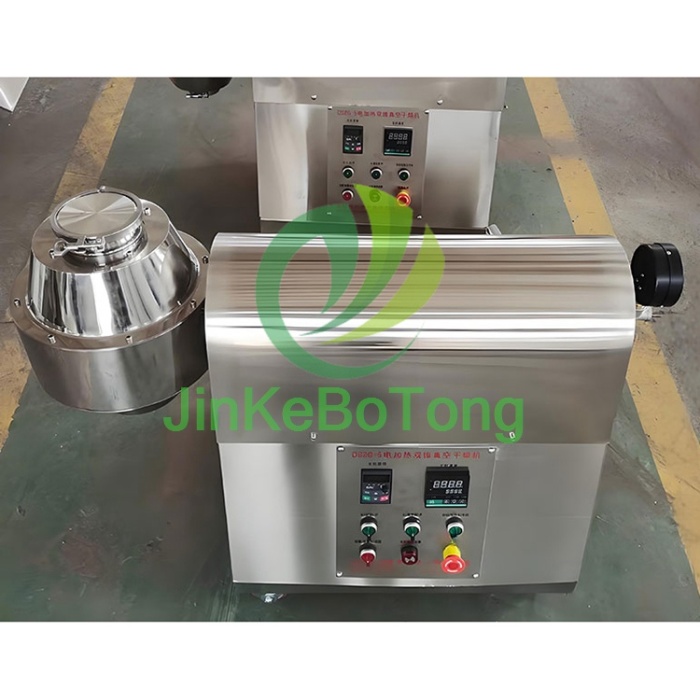 vacuum drying with double cone